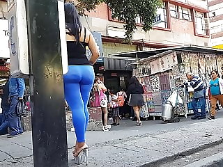 Big booty leggings azules